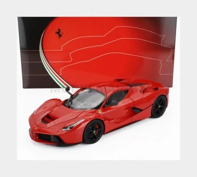 BBR-MODELS BBR182221-8 FERRARI - LAFERRARI 2013 - BLACK RIMS - ROSSO CORSA RED - - Immagine 1 di 2