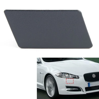 For 2012-2015 Jaguar XF X250 XFR XFR-S Right Side Headlight Washer Jet Cover Cap Foto 1 de 4