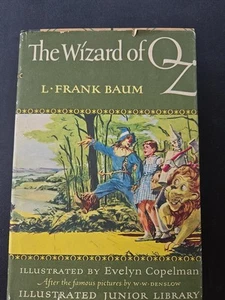 The Wizard Of Oz L Frank Baum 1978 HC Evelyn Copelman Junior Library - Picture 1 of 14