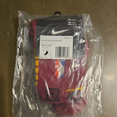 Calcetines Nike NBA Authentics Longitud TOBILLO GRANATE/DORADO talla GRANDE  Foto 1 de 4