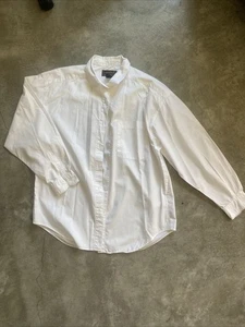 Eddie Bauer Vintage Langarmshirt weiß Baumwolle Medium - Bild 1 von 6
