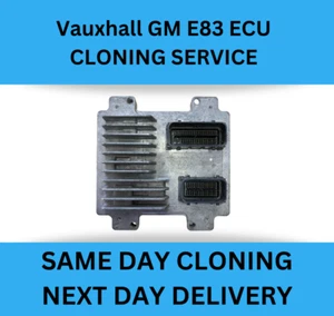 VAUXHALL GM ACDELCO E83 ECU CLONING SERVICE DATA TRANSFER 24H PLUG AND PLAY - Picture 1 of 1