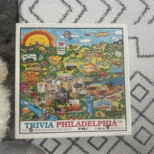 Vtg MetrOpoly Trivia Game - Trivia Philadelphia: Fun &Easy for the Entire Family - Picture 1 of 2