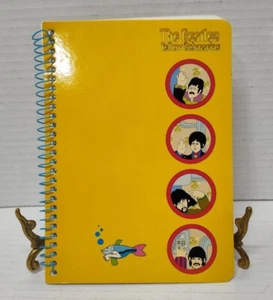 2010 Yellow Submarine Beatles Spiral Notebook Paper Journal 60 Pages - Picture 1 of 8