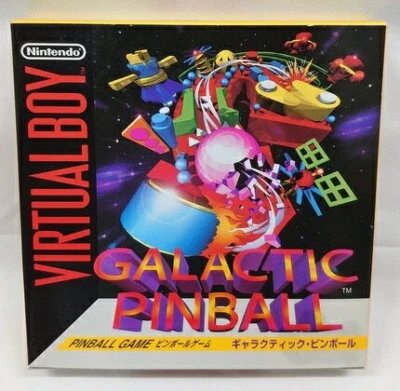 GALACTIC PINBALL MINT Virtual Boy Nintendo Japan Import Free shipping FedEx DHL - Image 1 of 2