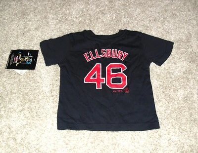 Детская футболка Boston Red Sox Jacoby Ellsbury для младенцев размер 12 месяцев новый Mlb - Изображение 1 из 3