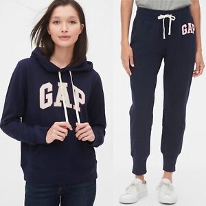 GAP Tracksuit Set Navy Hoodie and Joggers Size M (RRP £65)