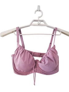 Birdsong nwt bikini swimsuit top womens 36D 36 D lavender underwire - Picture 1 of 5