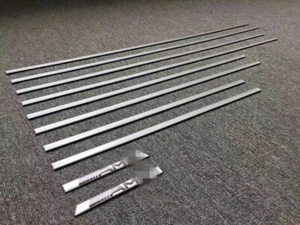 For Mercedes Benz G class W463 G500 G63 AMG style Inserts Moulding Trim Silver - Picture 1 of 9