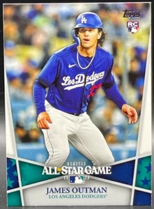 2023 Topps All Star Game James Outman Rookie Card #33 - Picture 1 of 2