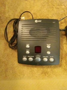 AT&T Répondeur Numérique Tapeless 1717 avec Heure/Jour avec Adaptateur Secteur Fonctionne - Photo 1/8
