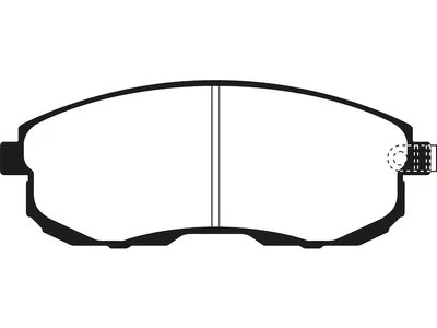 Front Brake Pad Set For 2003-2005 Infiniti G35 2004 MW261DZ - Image 1 of 4