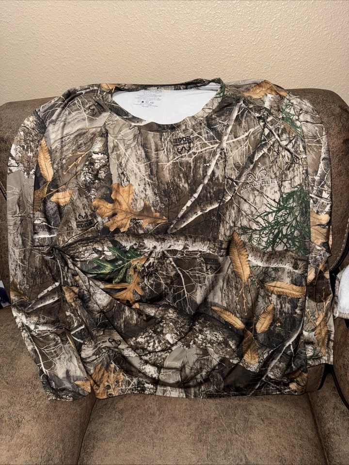 Камуфляжная рубашка с длинным рукавом Realtree  - Изображение 1 из 4