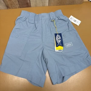 AFTCO Original Angelshorts SBLU Größe 28 Schrittlänge 8 schieferblau Aftech neu mit Etikett - Bild 1 von 6