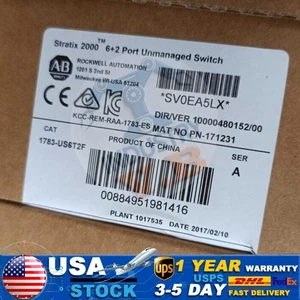 NEW Allen-Bradley 1783-US6T2F 1783US6T2F Stratix 2000 Switch - Picture 1 of 5