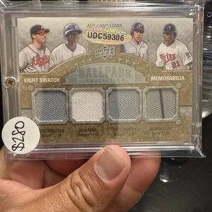 Upper Deck, Ballpark Collection, Eight Swatch Memorabilia - Picture 1 of 4
