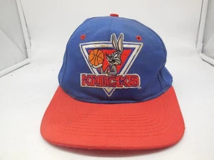 DB7 90's New York Knicks Bugs Bunny SnapBack Hat 1993 NBA x Looney Tunes - Picture 1 of 5