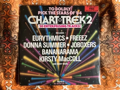 Chart Trek 2. 14 Track 80's Pop Vinyl LP. Mint Condition. Free UK Postage! - Image 1 of 4