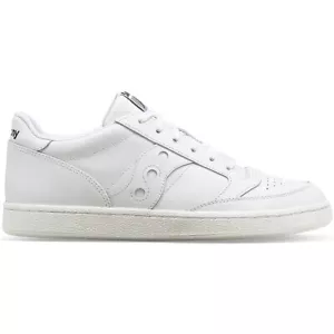 Saucony Jazz Court Premium pelle tripla bianca taglia uomo 11/donna 12,5 - Foto 1 di 5