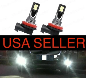 5000K H16 H11 High BEAM Power LED fog light Kit DRL Bulbs HID Xentec White 5K 2x - Picture 1 of 8