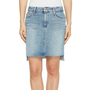 Joe's Jeans 188129 Womens Casual High-Low Pencil Skirt Shawny Blue Size 28 - Picture 1 of 5