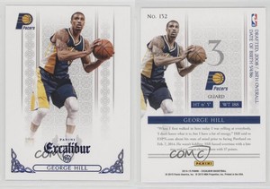 2014-15 Panini Excalibur Blue George Hill #132