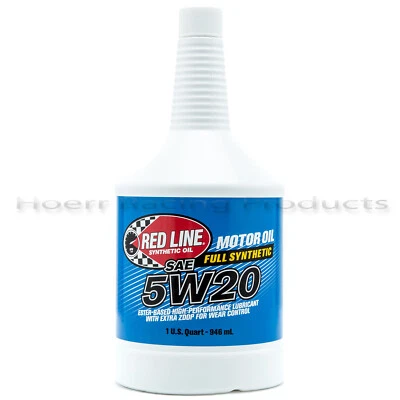 Aceite de motor sintético Red Line 5W20 RED-15204 6 cuartos Foto 1 de 3