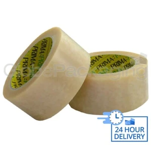 72 Rotoli NASTRO DA IMBALLAGGIO TRASPARENTE VINILE PESANTE 48mm x 66M - MARCA PRIMA *24 ORE* - Foto 1 di 6
