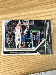 2023-2024 PANINI INSTANT NBA #384 VICTOR WEMBANYAMA MAKES HISTORY! SPURS - Picture 1 of 2