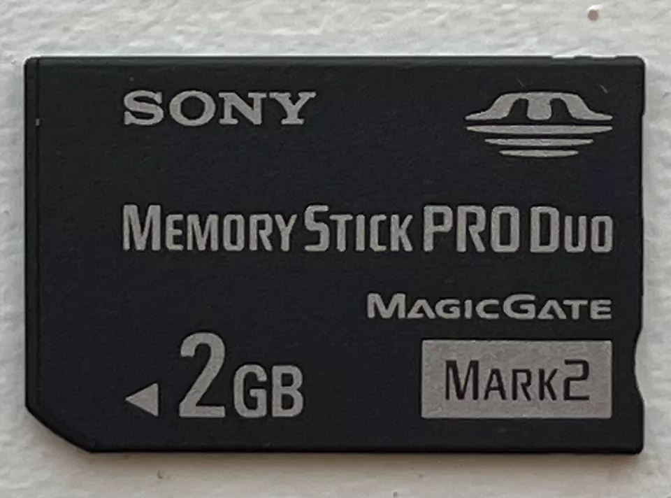 Sony 2Gb Mark 2 Memory Stick Pro Duo Magic Gate Memory card - Image 1 of 1