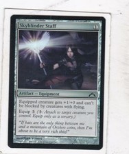MTG: Gatecrash: Foil: Skyblinder Staff