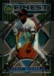 1995 Finest Baseball Card #30 Garret Anderson