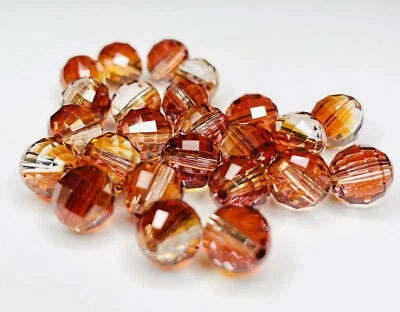 5003 Elementos Swarovski Cristal Rojo Magma 8mm Tablero de Ajedrez Facetado Redondo 24 Cuentas Foto 1 de 2