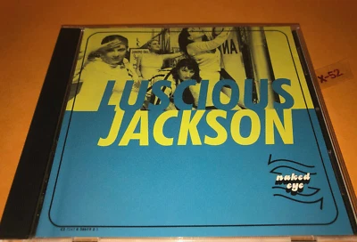 Luscious Jackson CD hit single Naked Eye 3 track instrumental nude mix remix  Foto 1 de 4