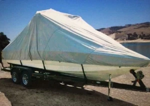 "Cubierta sobre la torre de 7,6 oz para barco de esquí de torneo con SWPF - 21'7"" - 22'6"" x 102" - Imagen 1 de 13