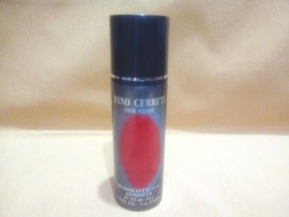 NINO CERRUTI POUR HOMME MAN DEODORANT SPRAY 125 ML. I. PRE-BARCODE VERSION RARE