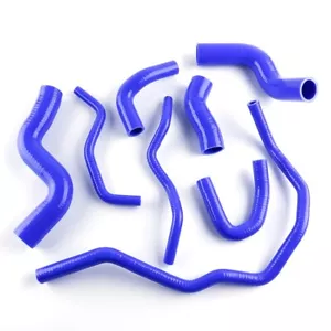 For VW GOLF GTI 2.0T FSI TURBO MK5 2003-2009 Blue Silicone Heater Coolant Hose - Picture 1 of 16