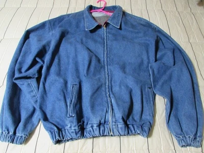 Official Licensed Honda GWRRA Blue Denim Jacket Size 3X Very Nice Cond. USA Made - Image 1 of 4