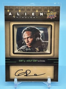 2016 Upper Deck Alien Anthology Gary Dourdan Auto #SA-GD as Christie - Picture 1 of 2