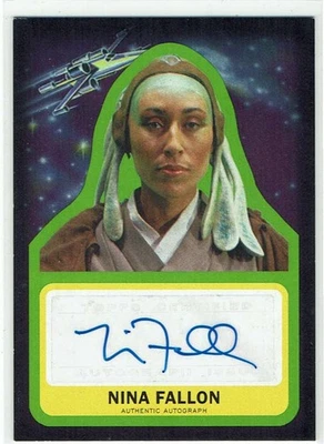 Star Wars Journey to The Force Awakens Autograph Nina Fallon as Stass Allie - Image 1 of 2