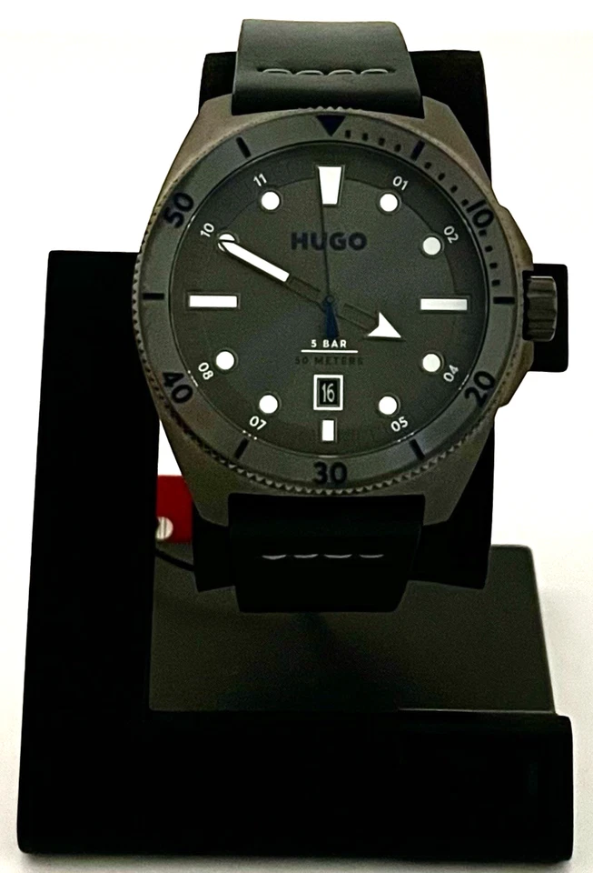 RELOJ HUGO HOMBRE VISIT HUMO ACERO INOXIDABLE CON CORREA AZUL MARINO 1530302 Foto 1 de 4