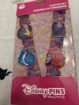 Juego de prendedores de cordón de princesa Disney  Foto 1 de 3