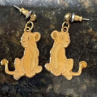 Vintage Pair of Lion King ‘Nala ’ Earrings Authentic Disney  - Image 1 of 4