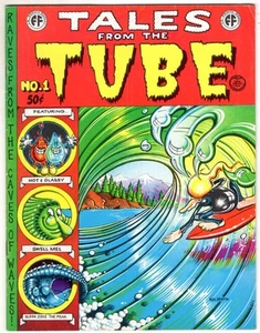 Tales From the Tube #1 1973 2nd Underground Comic Comix CLÁSICO ARTE DE RICK GRIFFIN - Imagen 1 de 3
