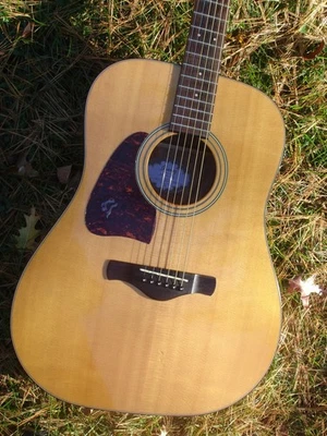 Левша Ibanez Artwood AW400L, сплошной верх Dreadnought гитара 00's - Изображение 1 из 4