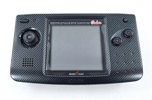 CONSOLE NEO GEO POCKET COLORE NERO CARBONIO COMPLETA Autentica NGPC Testata - Foto 1 di 10