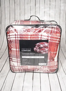 Premier Comfort Red Comforter Set Full/Queen - Picture 1 of 2