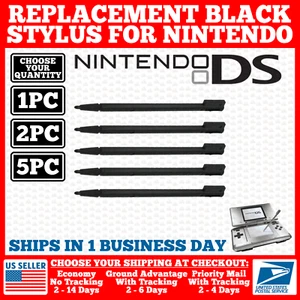 Stylus For Nintendo Original DS Black Plastic Pen Replacement "DS" NDS - Picture 1 of 7