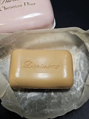 Jabón Christian Dior Paris Diorissimo 80g Savon nuevo con estuche Foto 1 de 4
