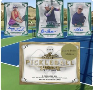 2023 Leaf Pickleball Premier Match Point Edition Box 1 Auto